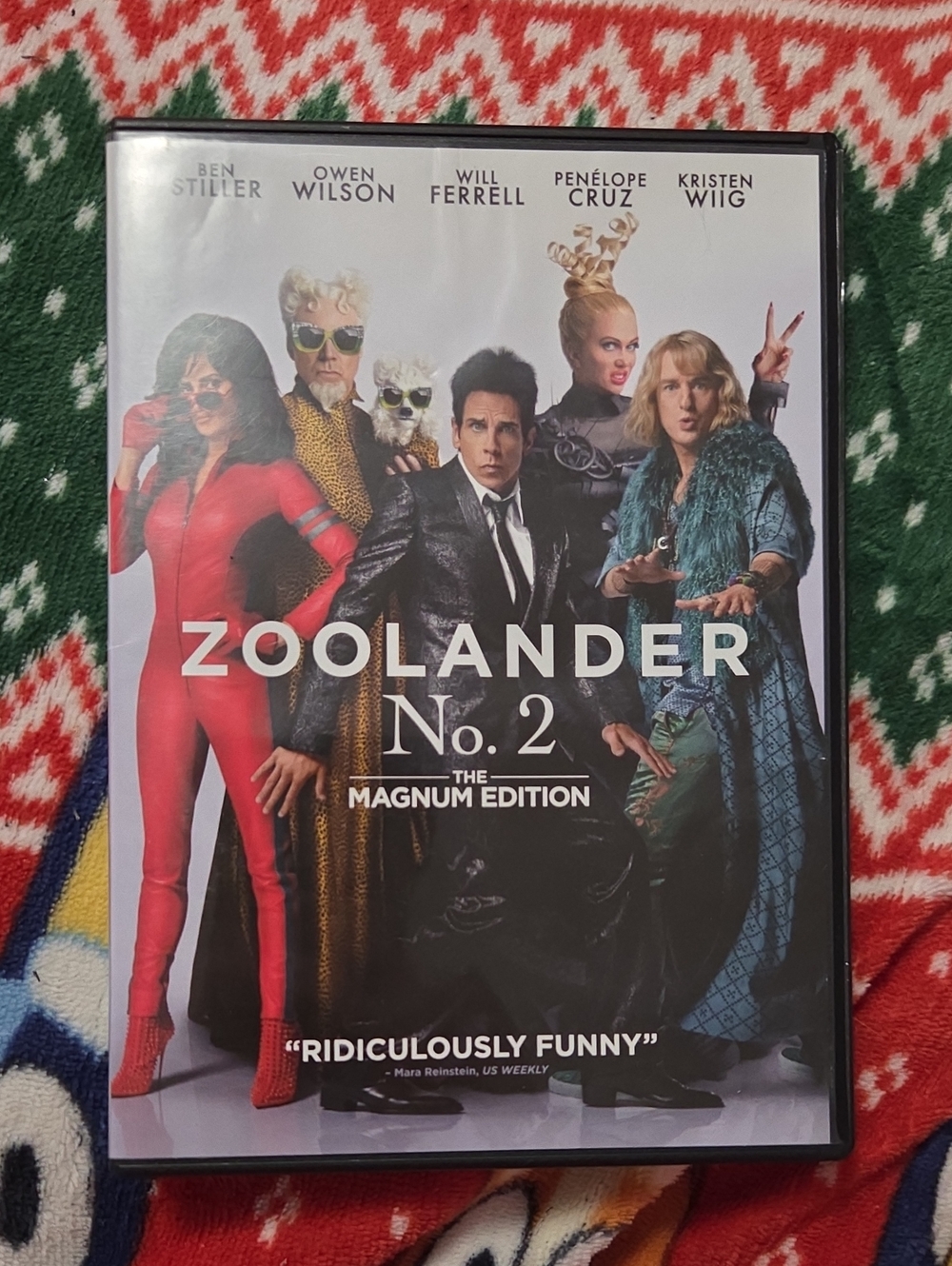 🍿2 For $8🍿Zoolander No. 2 (Magnum Edition) DVD - Red Cover